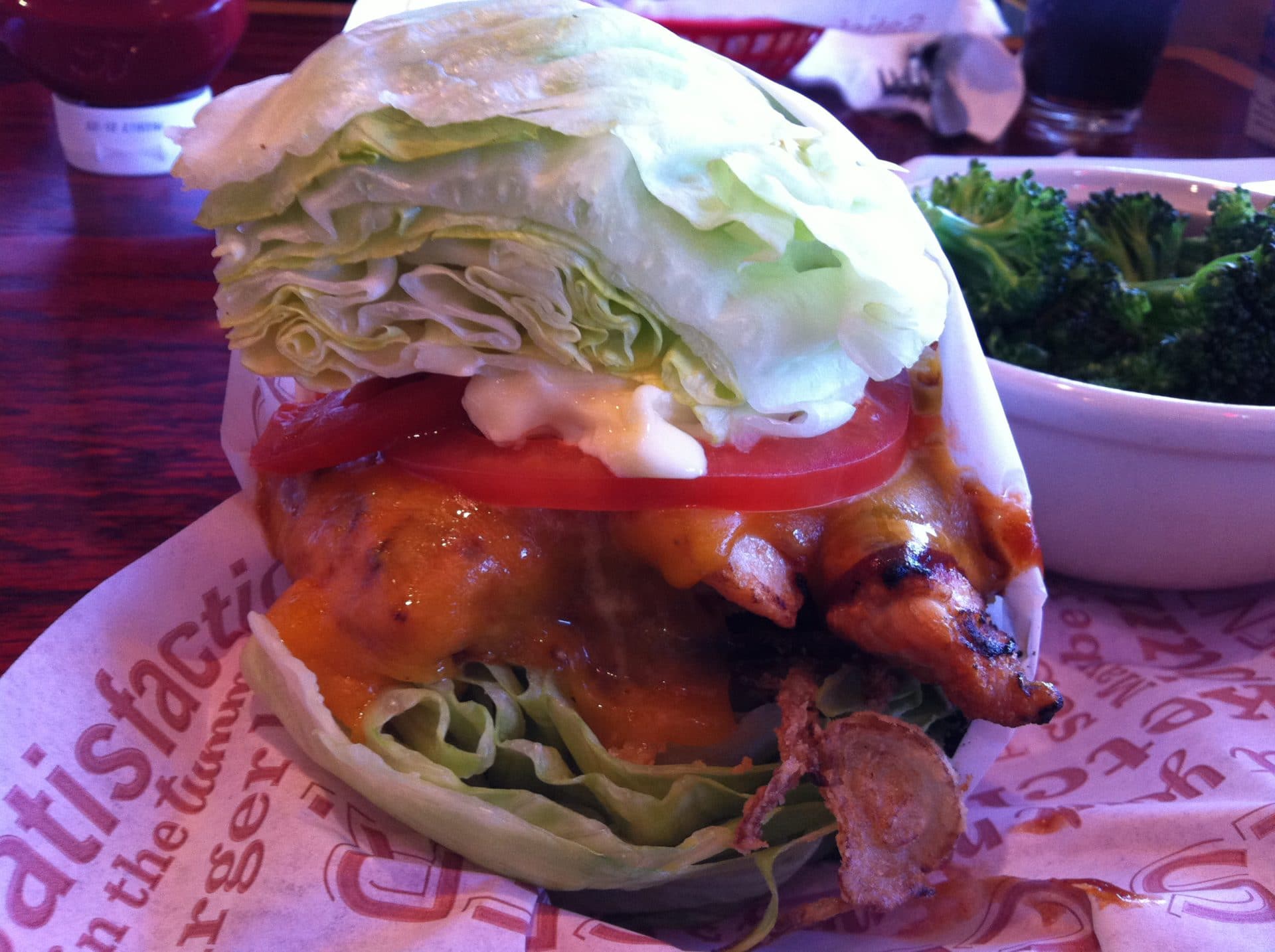 red robins whiskey river bbq chicken burger