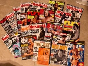 muscle and fitness magazine collection