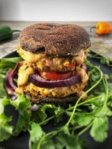 habanero cilantro turkey burgers