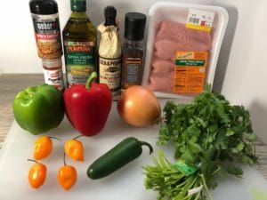 habanero cilantro turkey burgers with portabella mushroom cap buns ingredients