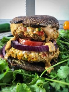 habanero cilantro turkey burgers