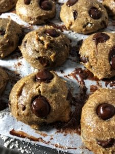 best ever chocolate chip protein cookies