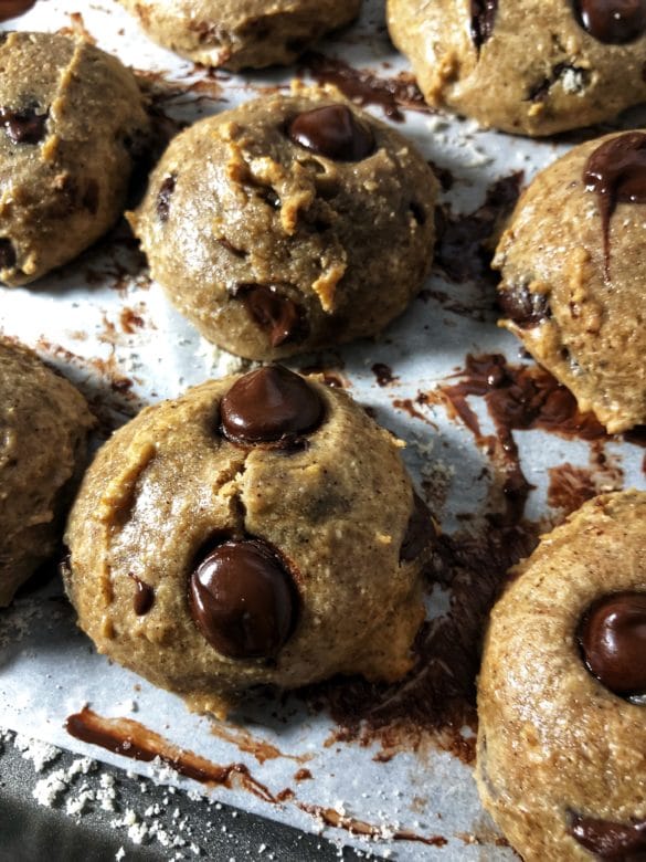 best ever chocolate chip protein cookies