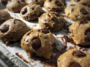 best ever chocolate chip protein cookies