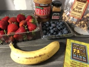 dark chocolate strawberry hazelnut protein crepes ingredients