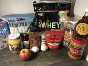 maple apple cinnamon protein donuts ingredients