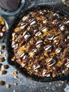 rocky road protein pizookie