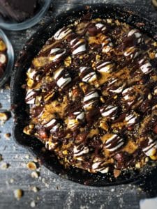 rocky road protein pizookie