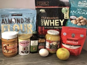 cinnamon apple crumb protein muffins ingredients