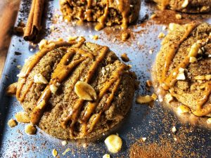 peanut butter amaretto protein snickerdoodles