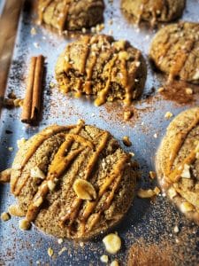 peanut butter amaretto protein snickerdoodles