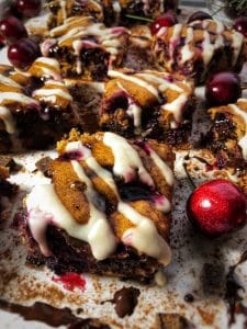 dark chocolate cherry amaretto protein bars