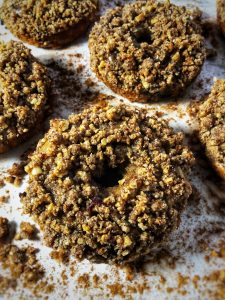 maple hazelnut coffee cake protein donuts